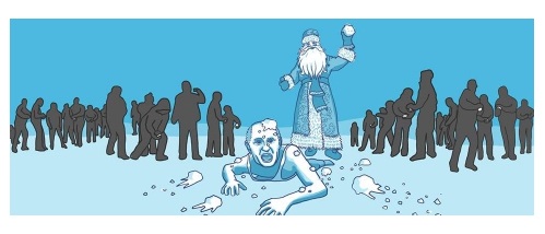 Дед мороз против Путина