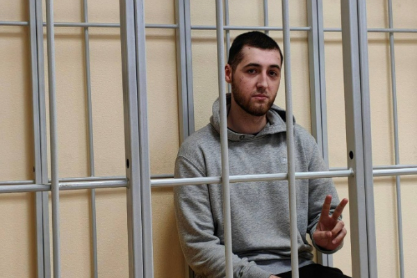 Никита Олейников в суде