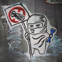 Обращение российских анархистов к западным анархистским инициативам: прислушайтесь к украинским товарищам! (автор изображения Xadad)