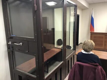 Пустой «аквариум» на оглашении приговора Дмитрию Бученкову